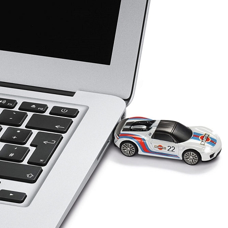 Porsche Martini Racing 918 Spyder 8gb USB Memory Stick